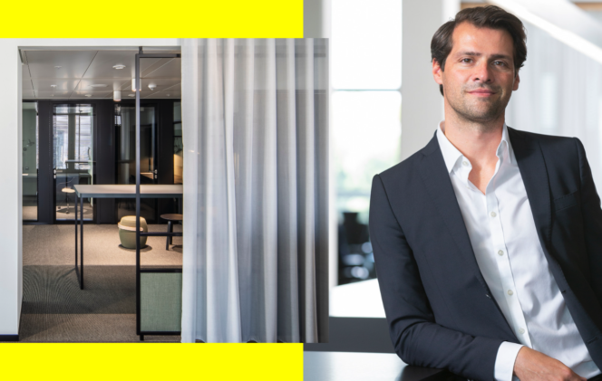 Malte Tschörtner, Managing Partner of CSMM, about the transformation of law firm workspaces. He is one of the leading experts in applying New Work approaches to the way law firms work. Photo © Eva Juenger